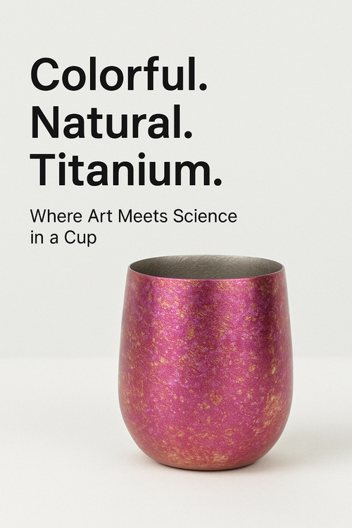 TITANARY™ Pure Titanium Cup – 350ml